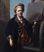 Jacob van Schuppen Self portrait painting